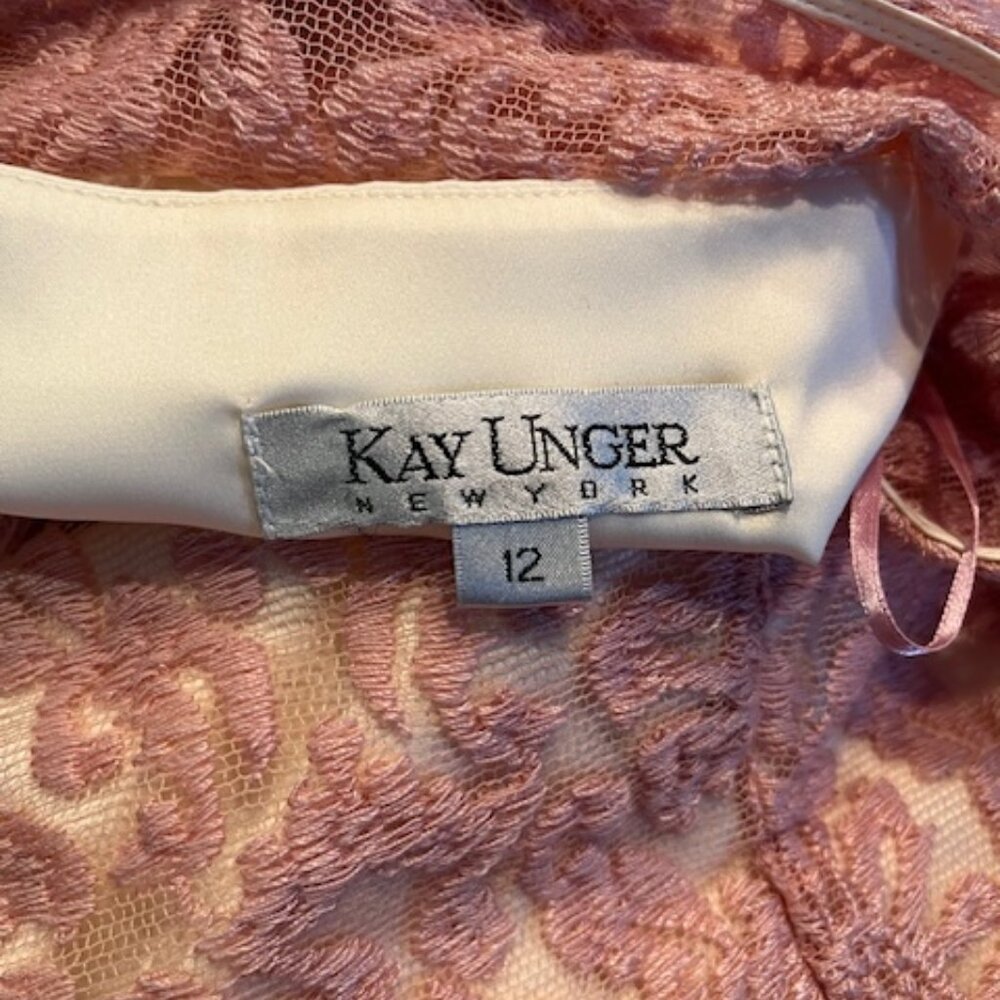 Kay Unger Lace & Illusion Dress – NWT - Picture 7 of 7
